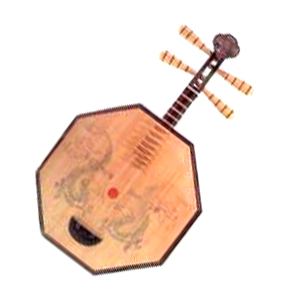 月琴是彝族人民常用的弹弦乐器(图1)